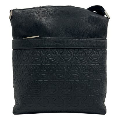 Crossbody, 520&euro;, Bolso, Negro, Animal - Piel, Vista frontal